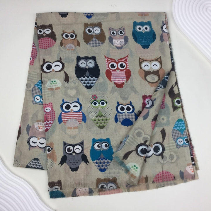 Super Soft Owl Scarves - Vz Collection