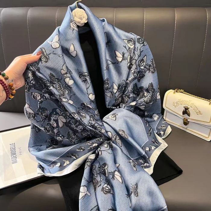 Butterfly Motif Scarf