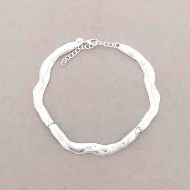 Irregular Metal Choker
