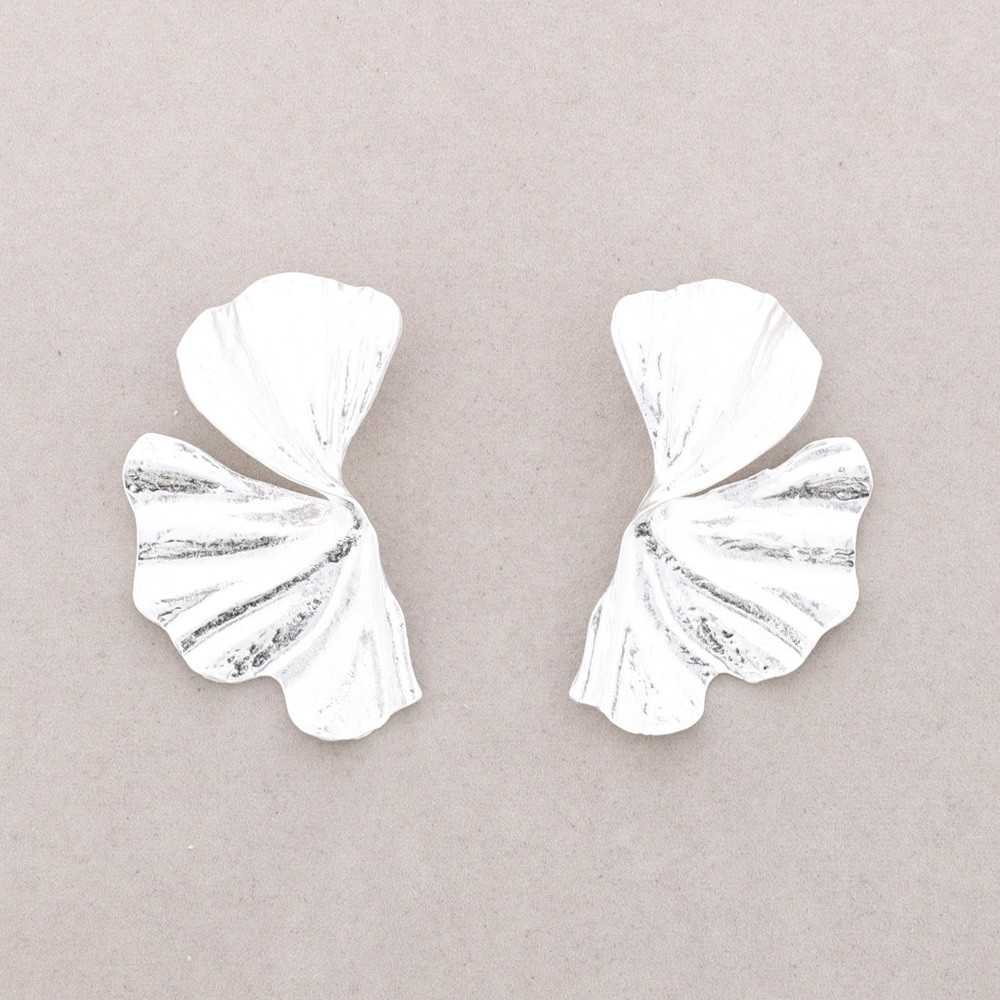 Contemporary Orchid Stud Earrings
