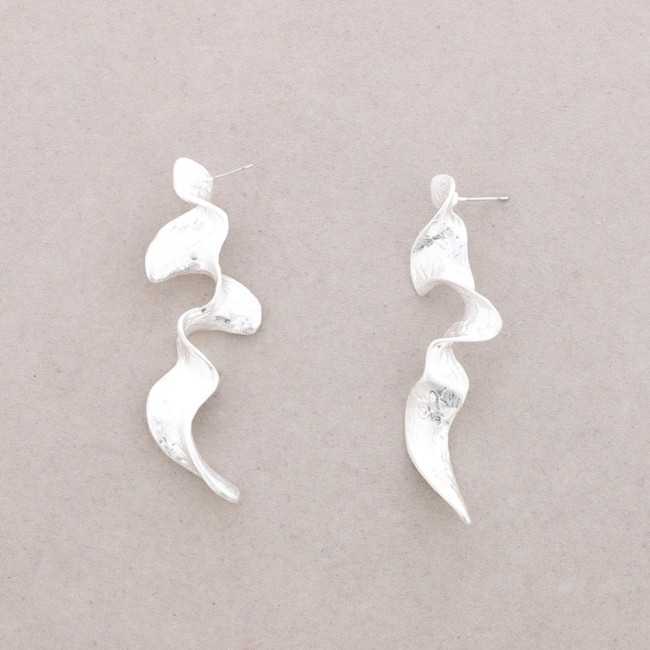 Contemporary Spiral Earrings