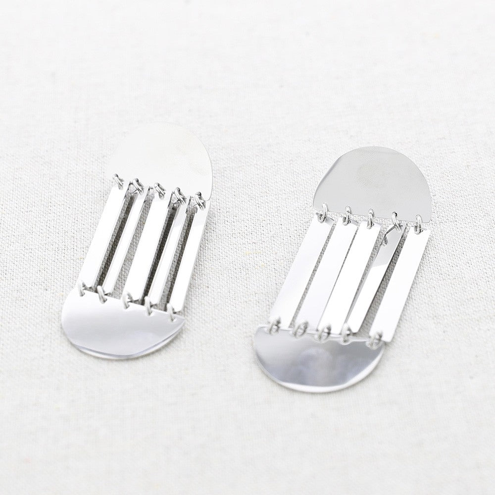 Geometric Formation Earrings