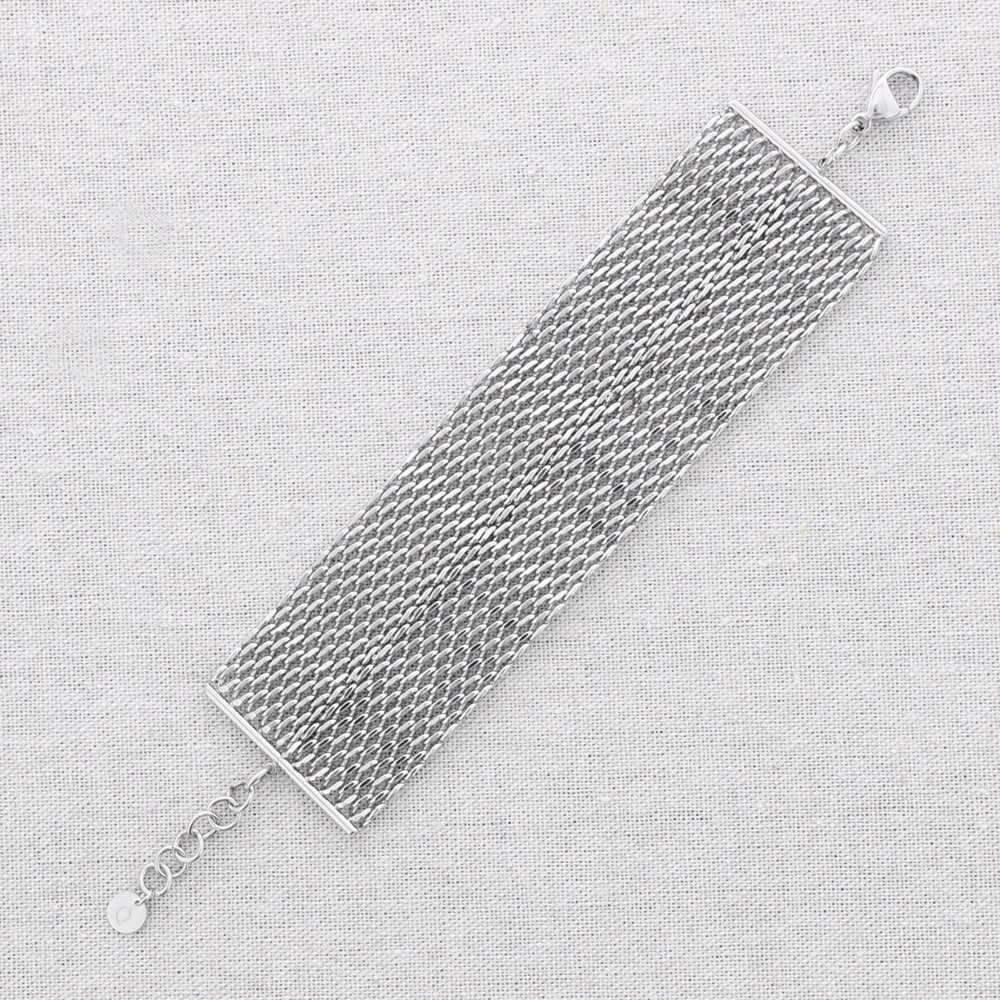 Double Milanese Steel Bracelet