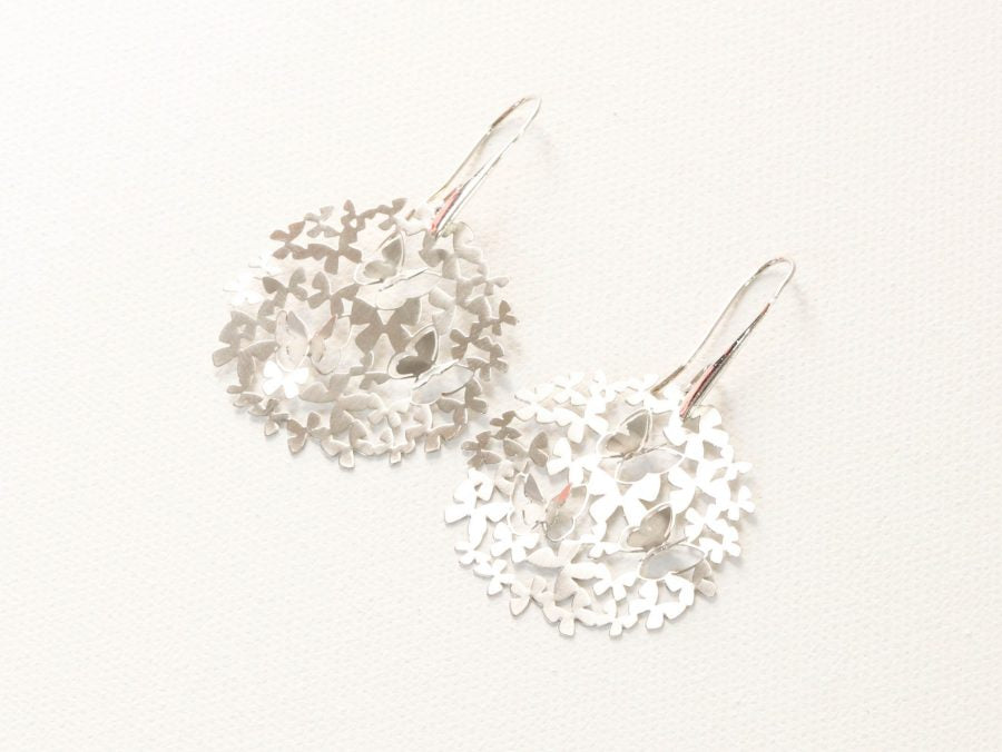 Butterfly Swarm Earrings - Vz Collection