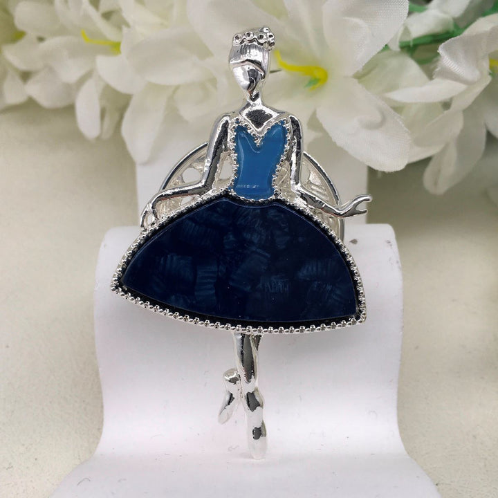 Ballerina Magnetic Brooch