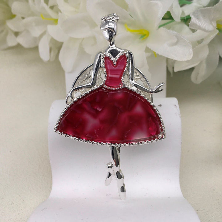 Ballerina Magnetic Brooch