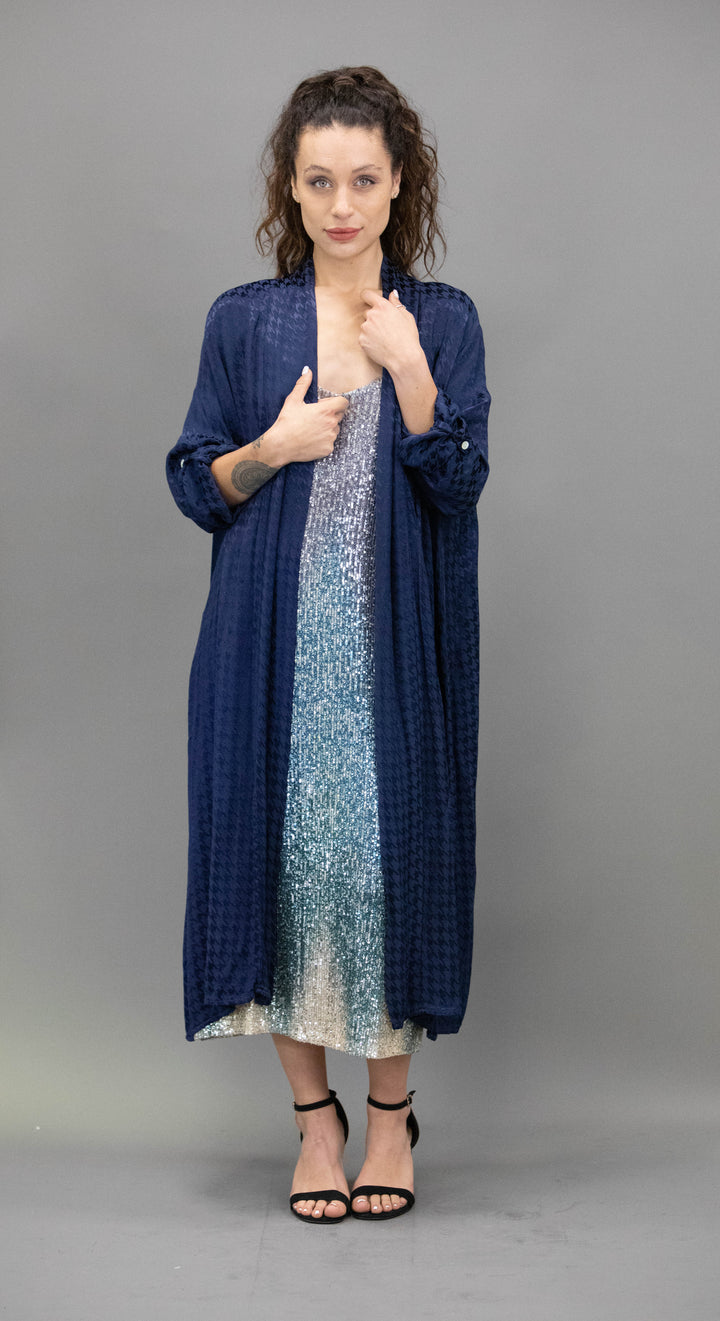 Satin Long Duster/Overlay