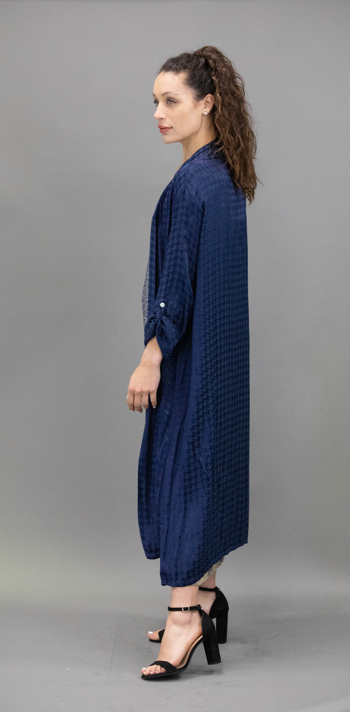Satin Long Duster/Overlay