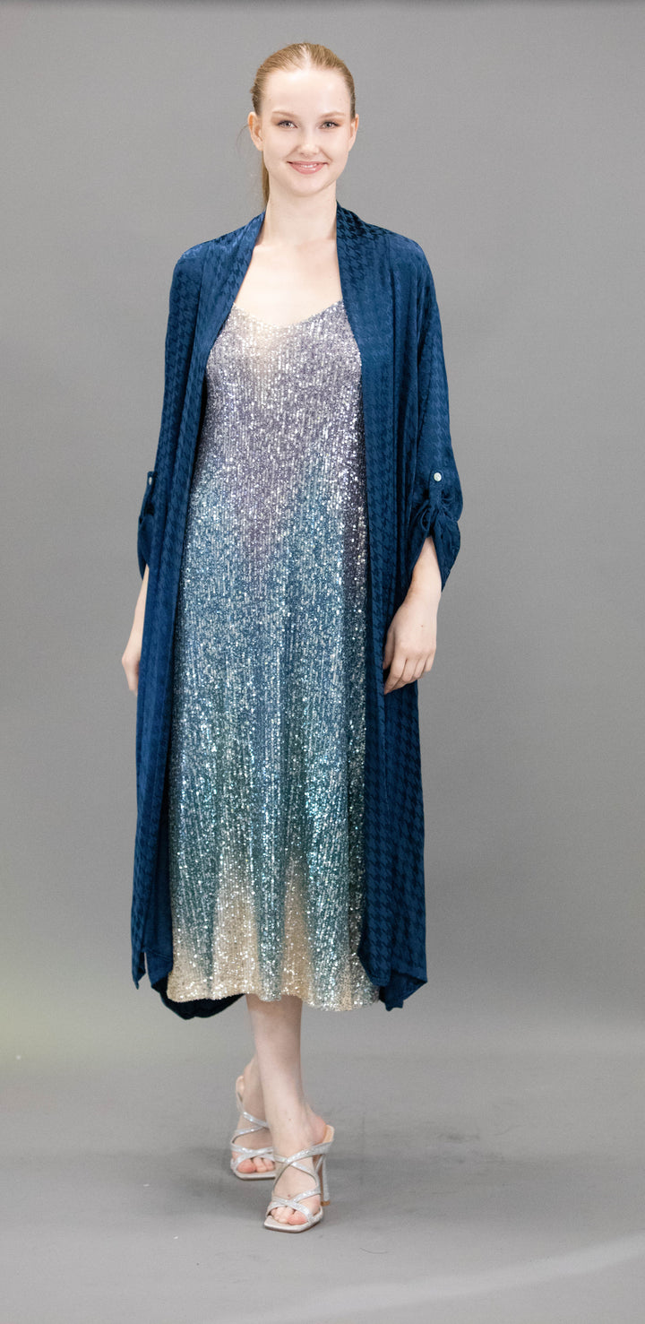 Satin Long Duster/Overlay