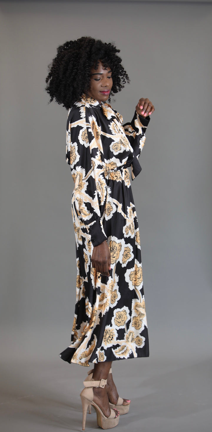 Blooming Dress - Orange
