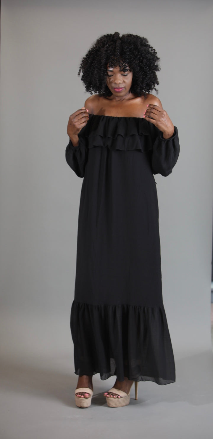Black Burdeau Dress