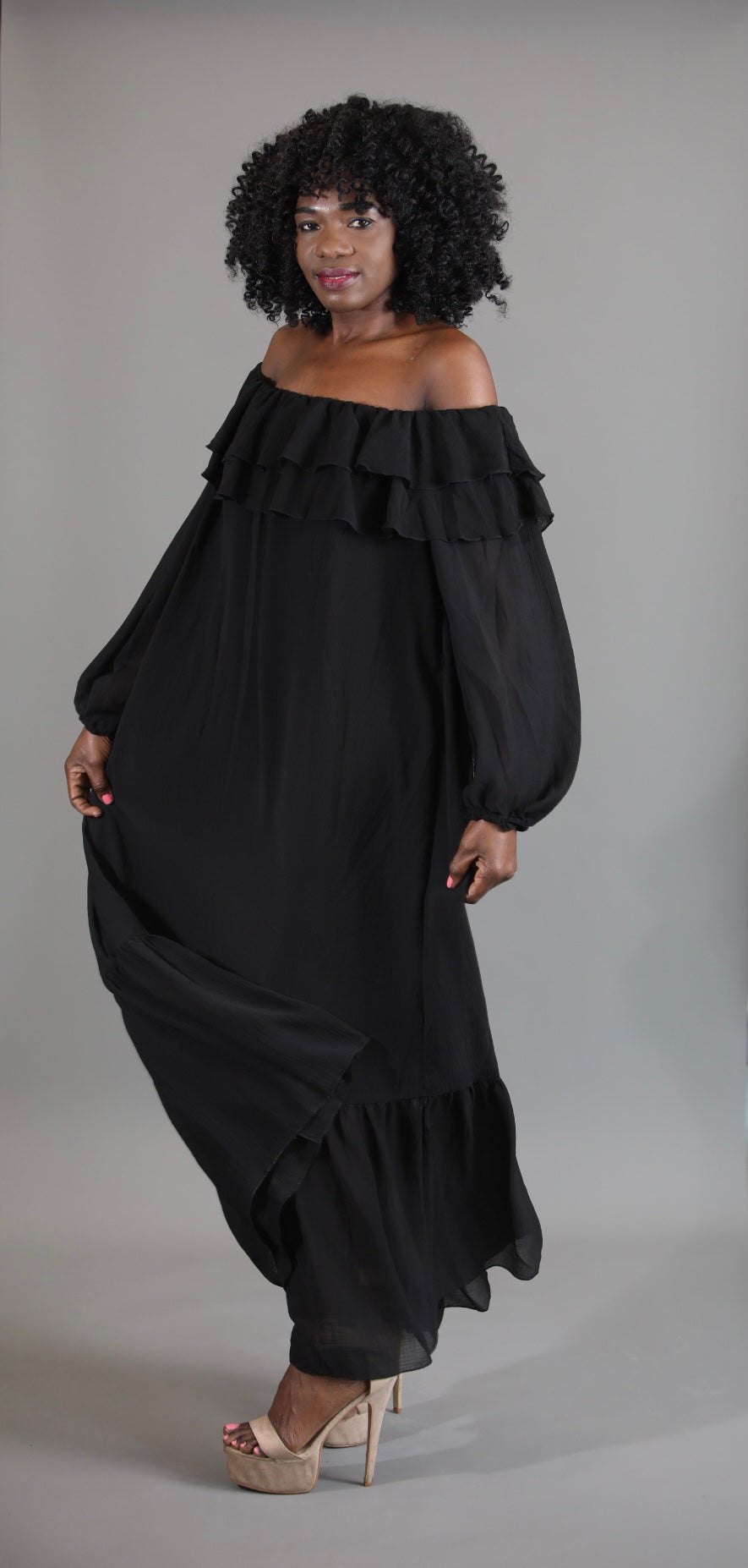 Black Burdeau Dress