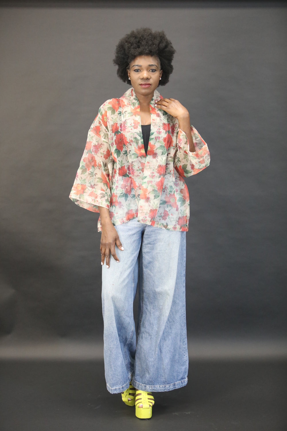 Organza Kimono - Vz Collection
