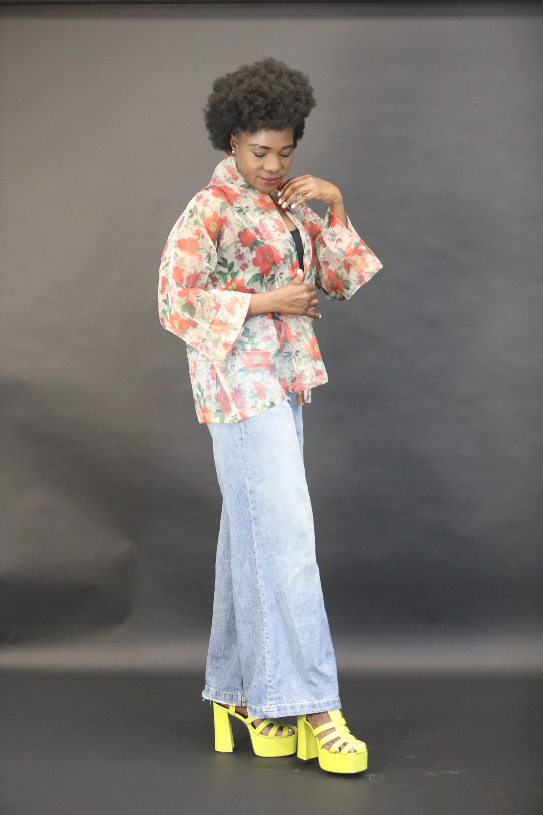 Organza Kimono - Vz Collection