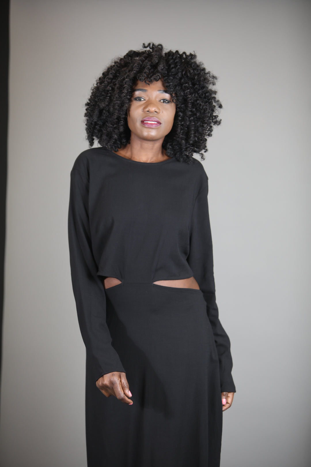 Black Contemporary Dress