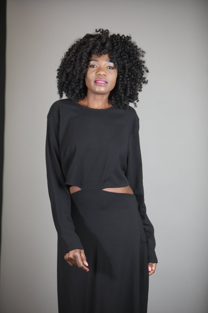Black Contemporary Dress