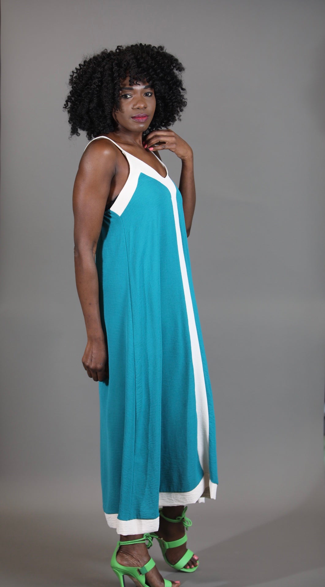 Teal Summer Dress