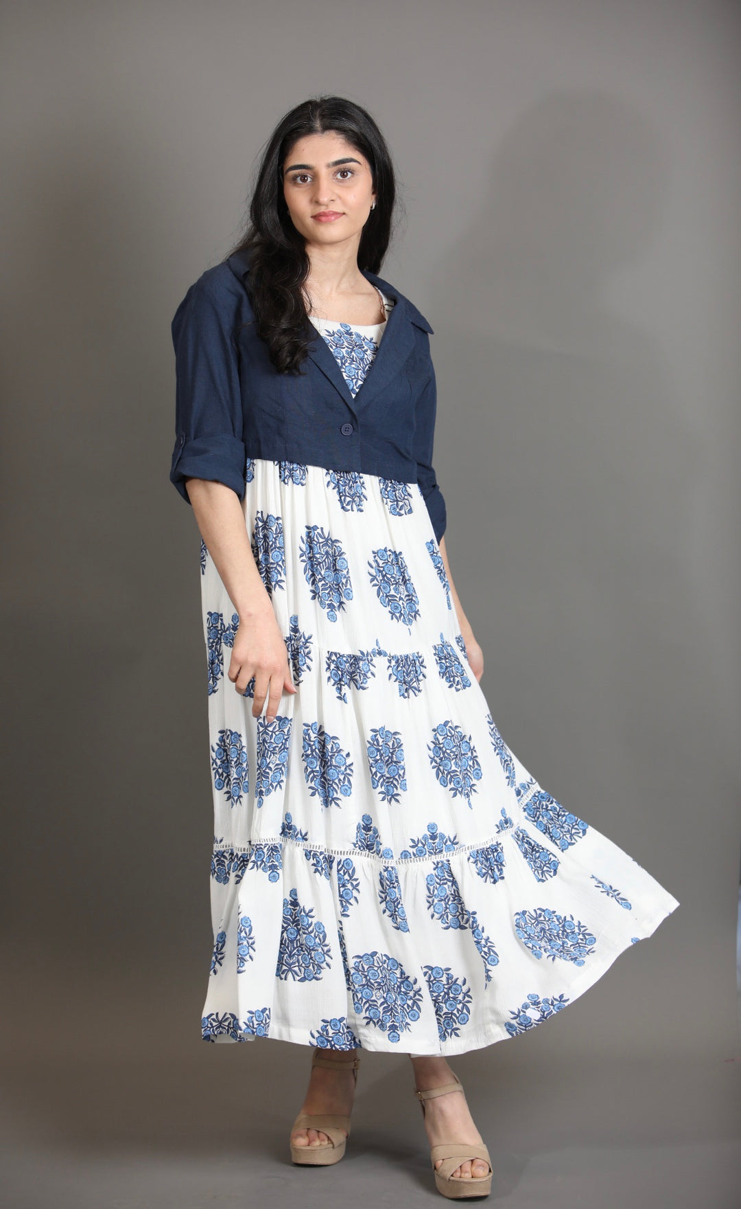 Indian Cotton Block Print Dress