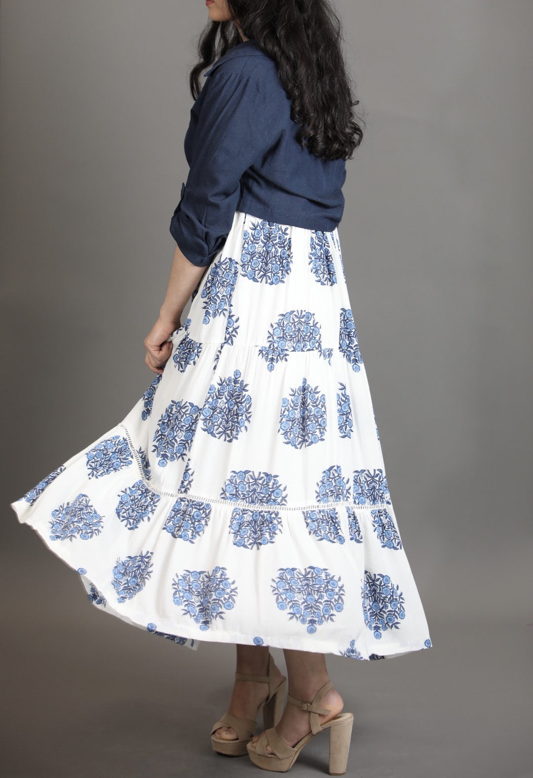 Indian Cotton Block Print Dress