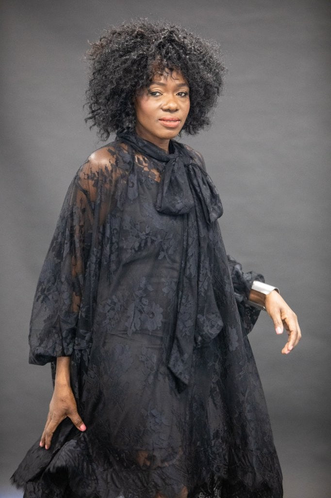 Black Short Lace Dress
