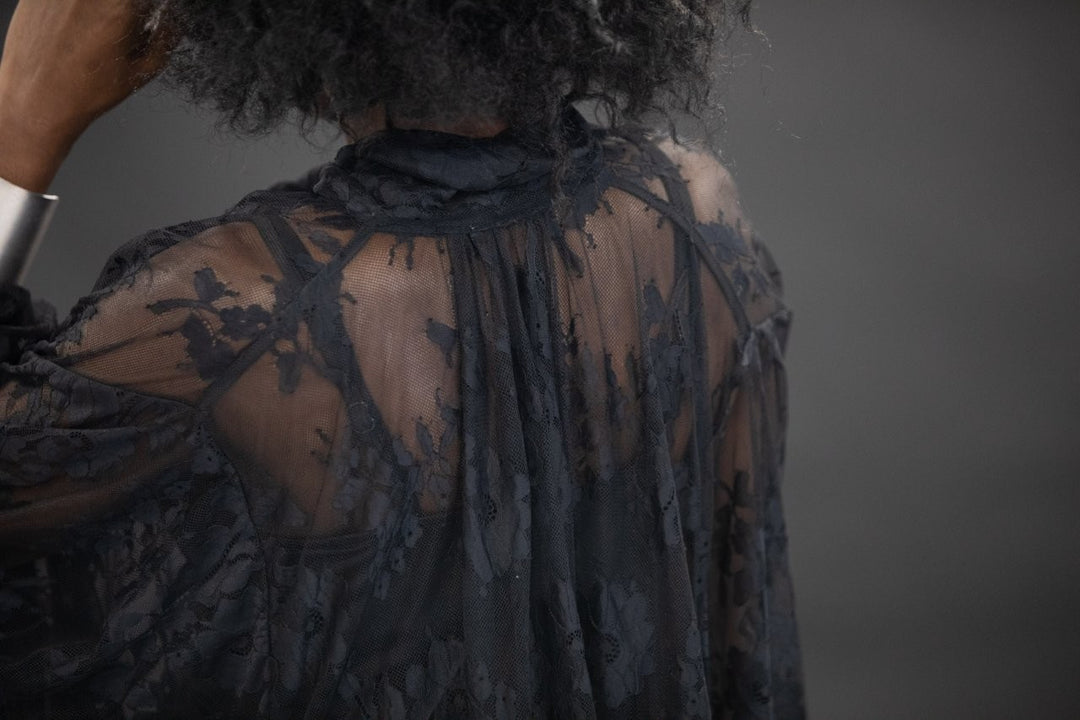 Black Short Lace Dress