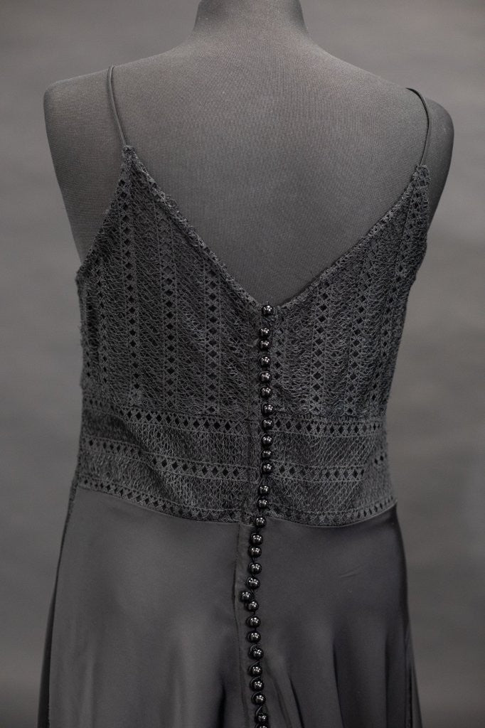 Cybele- Black lace Ball gown
