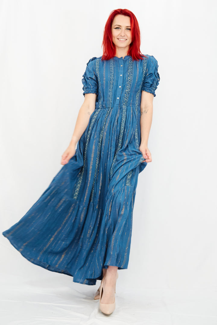 Indian Cotton Summer Dress - Vz Collection