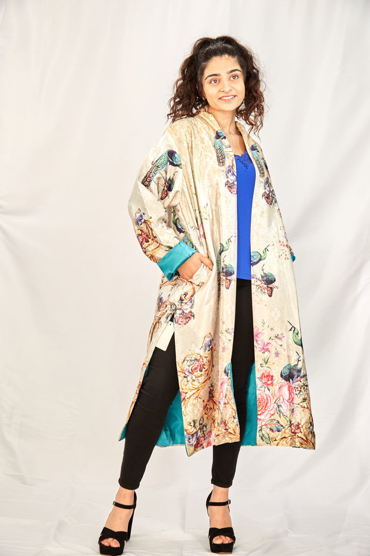 Peacock Kimono - Vz Collection