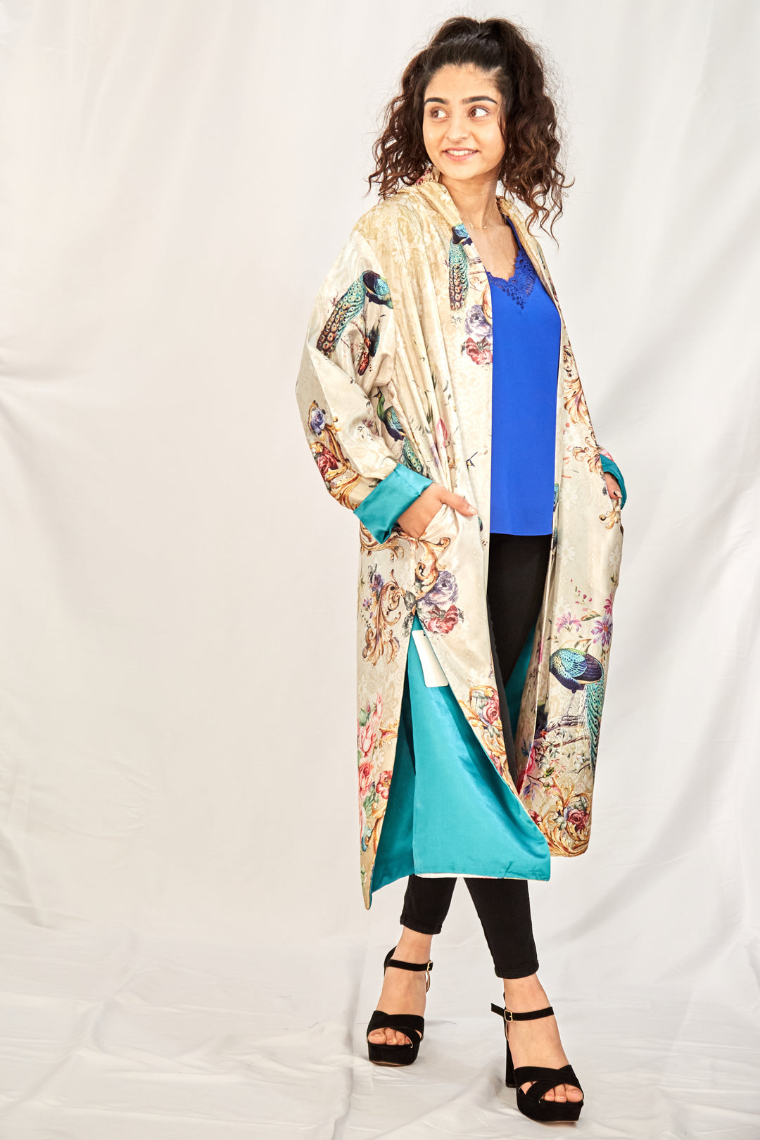 Peacock Kimono - Vz Collection
