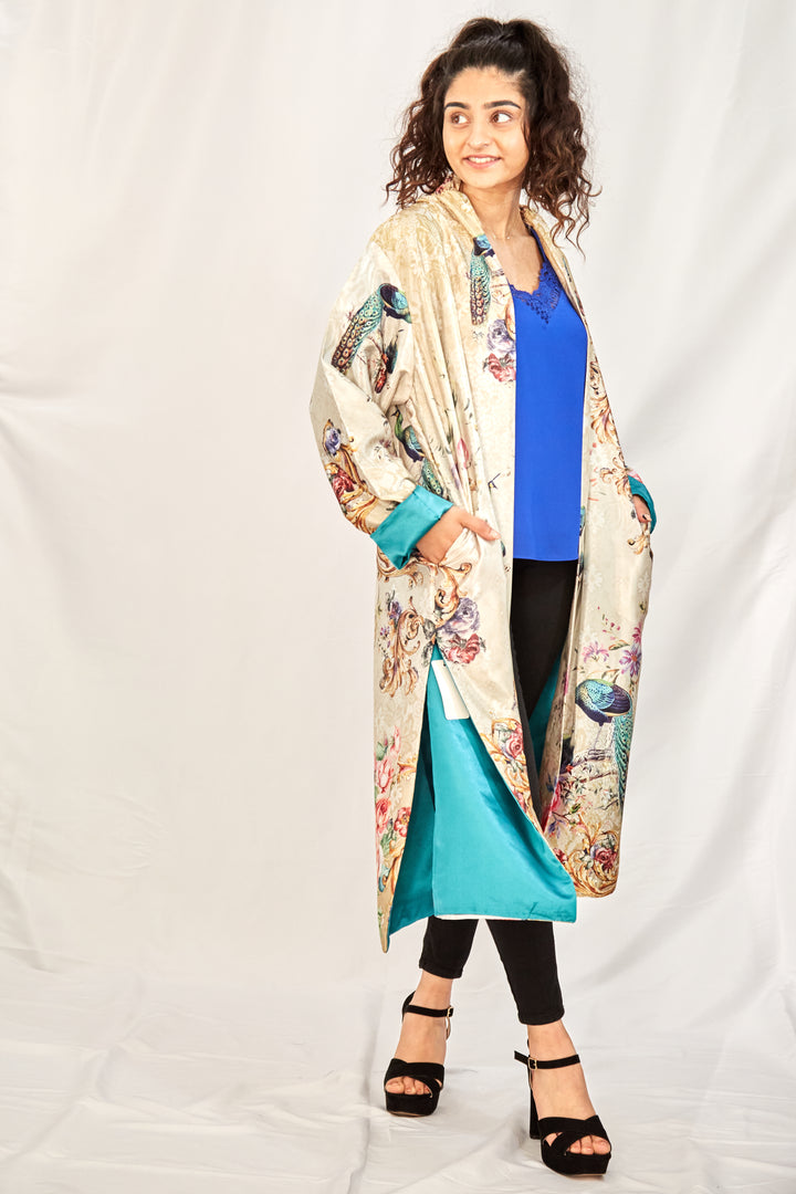 Peacock Kimono - Vz Collection