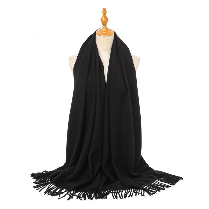 Pashmina Scarf with Delicate Tassles