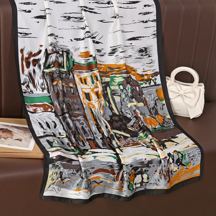 Cityscape Design Scarf