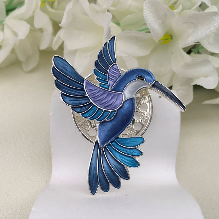 Kingfisher Magnetic Brooch
