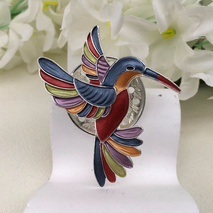 Kingfisher Magnetic Brooch