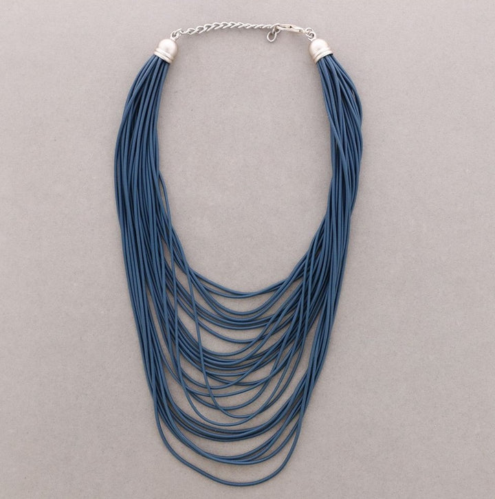 Multi Layered Silicone Necklace - Vz Collection