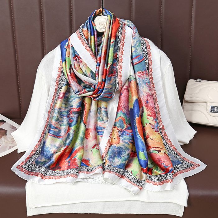 Artistic Watercolour Scarf