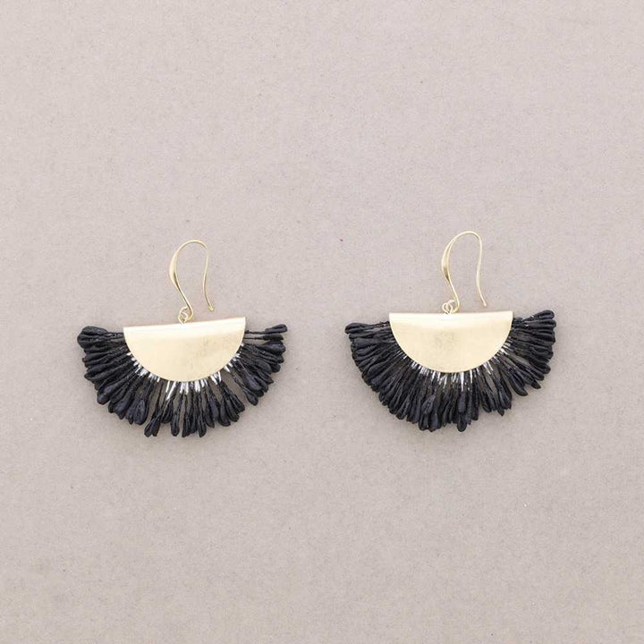 Contemporary Fan Earrings