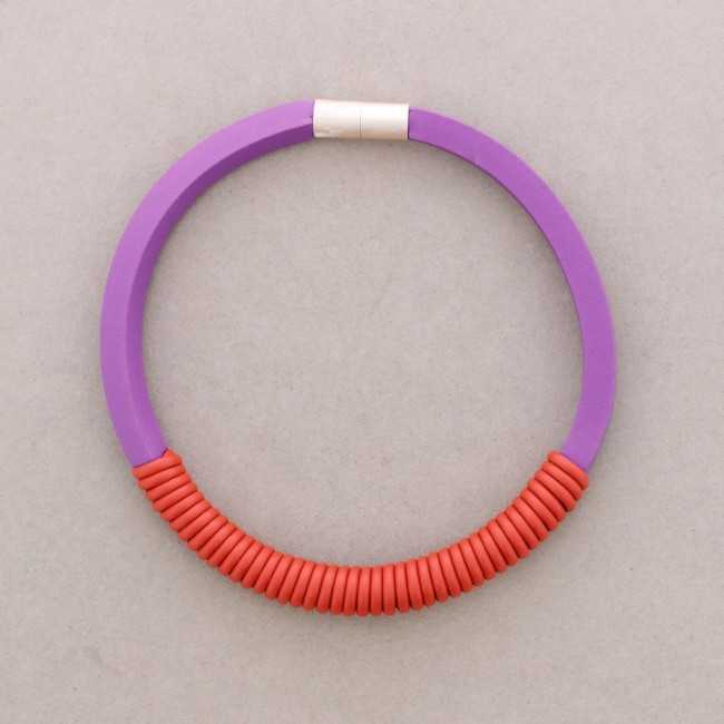 Spiral Rubber Magnet Choker