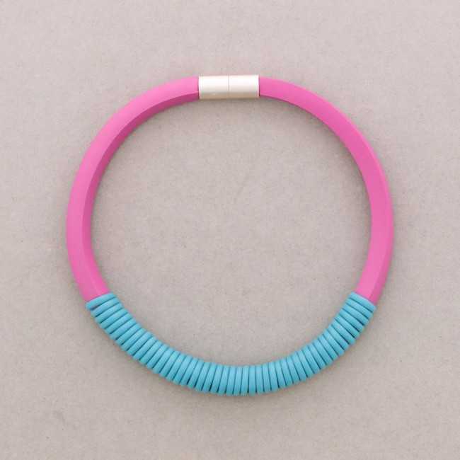 Spiral Rubber Magnet Choker