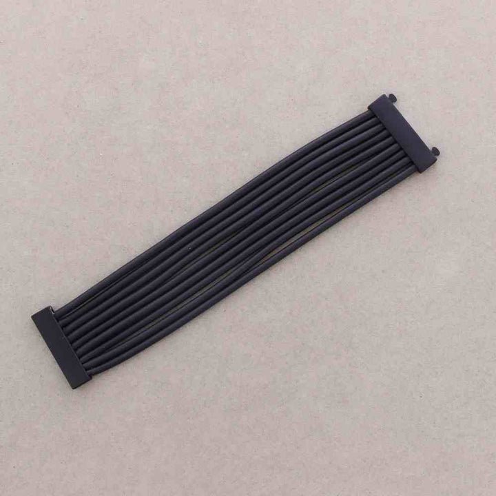 Multi Strip Silicon Bracelet with Magnetic Clasp