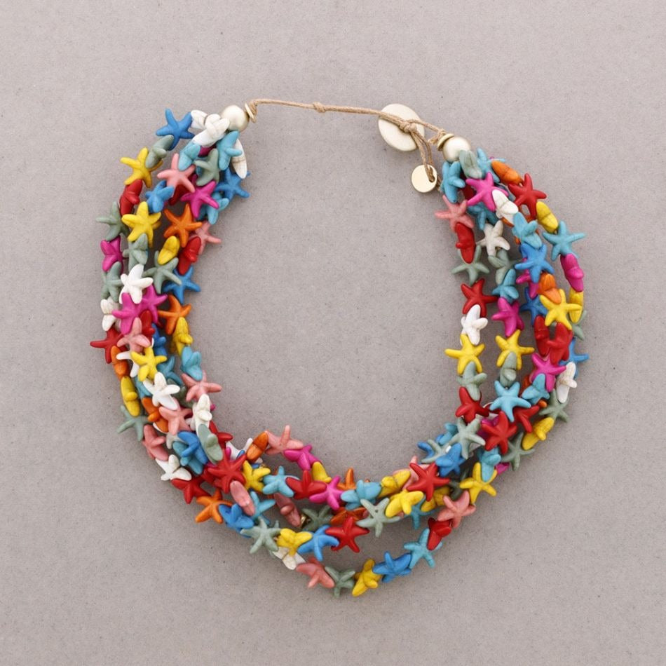 Sea Star Symphony Statement Necklace