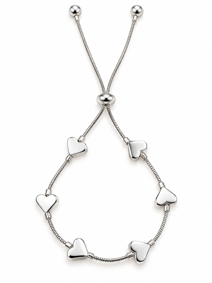 Heart Slider Bracelet - Vz Collection