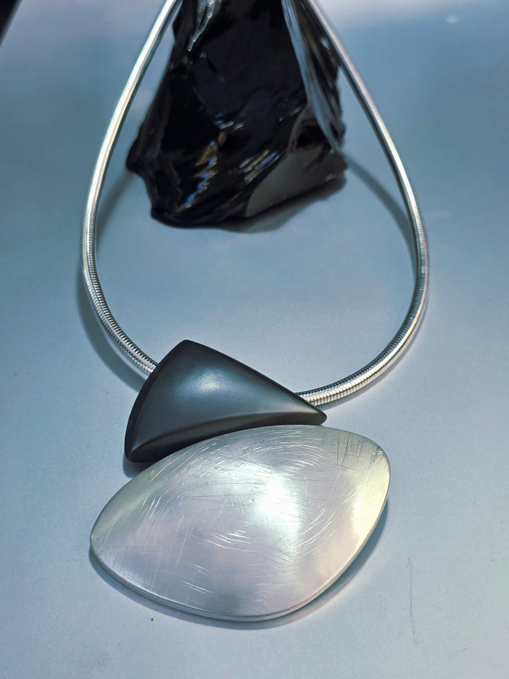 Triangular Pendant Necklace