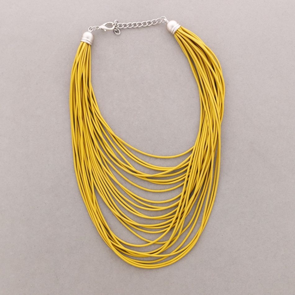 Multi Layered Silicone Necklace - Vz Collection