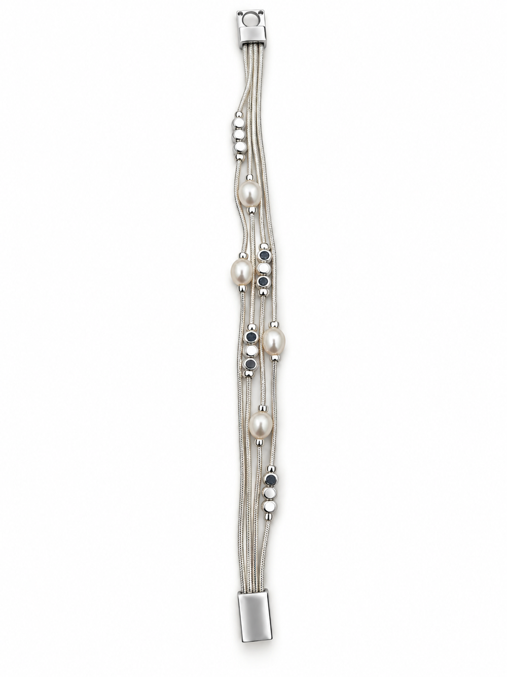 Pearl Muse Magnetic Statement Bracelet - Vz Collection