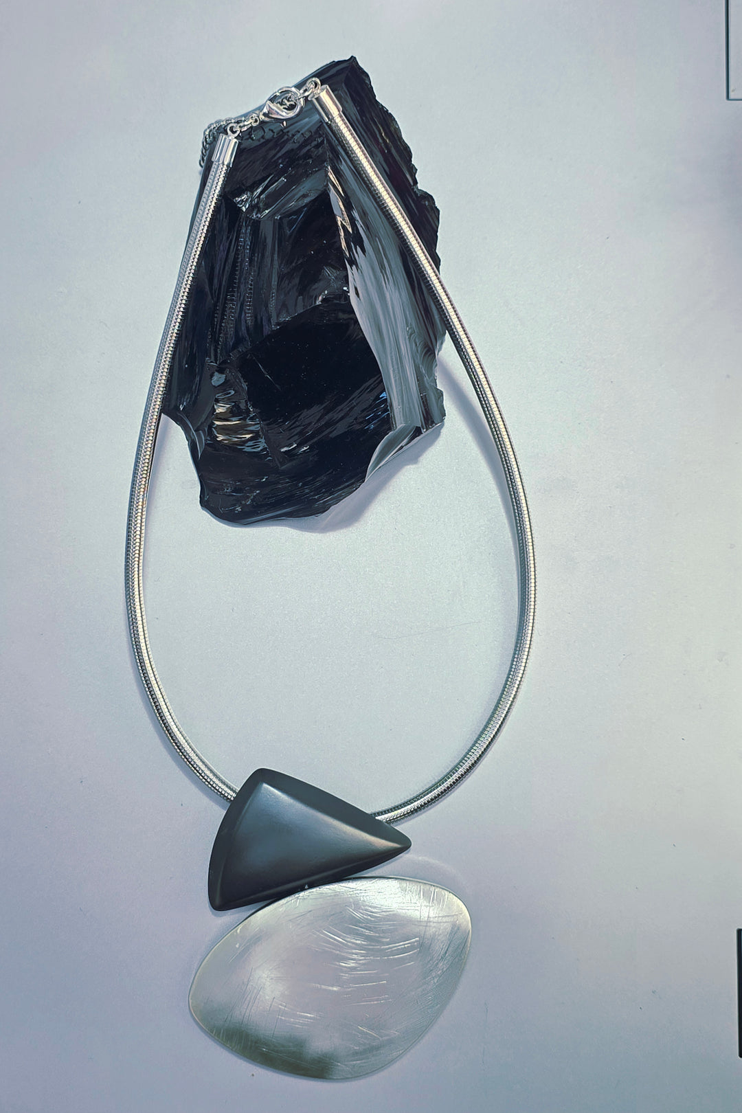 Triangular Pendant Necklace