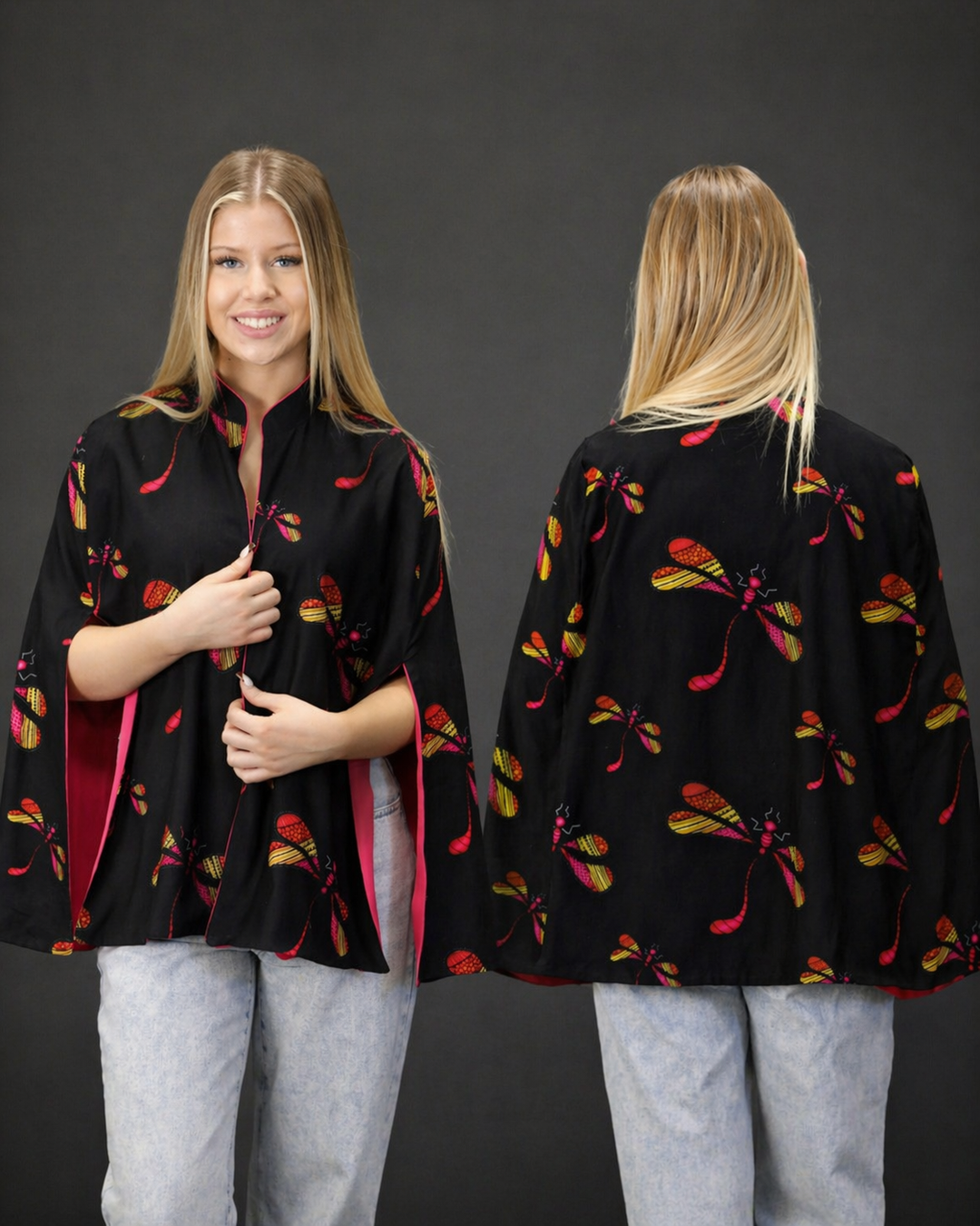 Éclat Dragonfly Couture Cape - Vz Collection