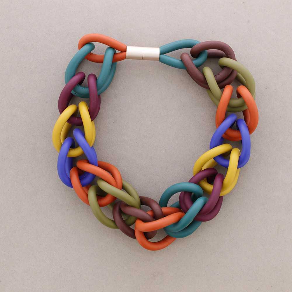 Multi Colour Link Choker