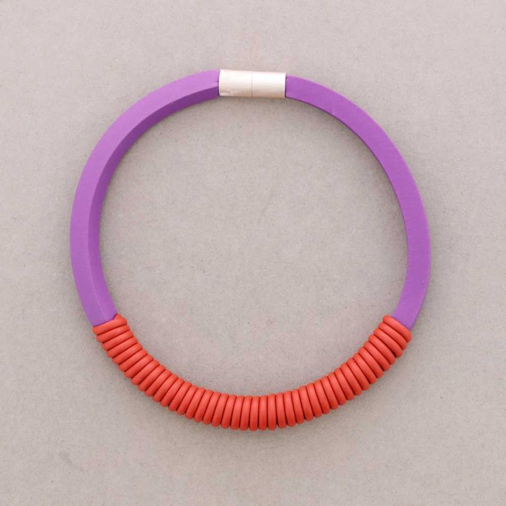 Spiral Rubber Magnet Choker