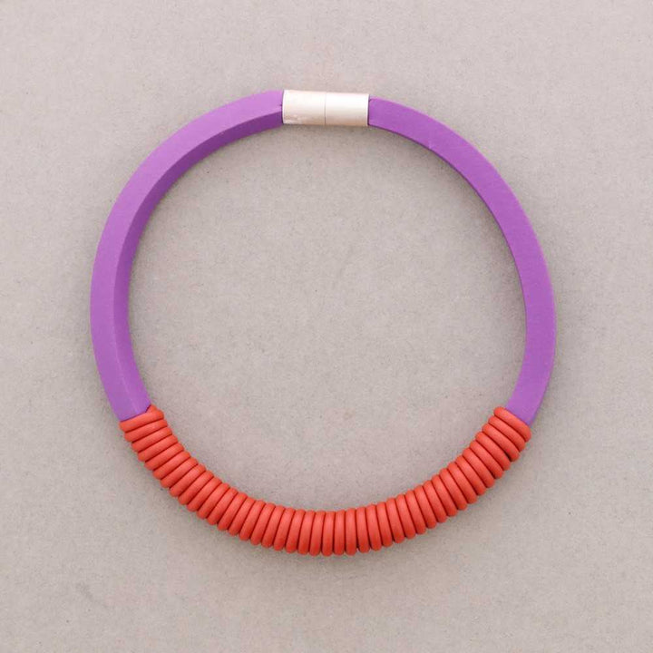 Spiral Rubber Magnet Choker
